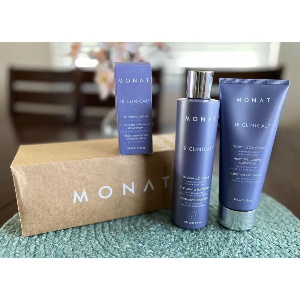 Monat IR Clinical Hair Thickening Growth System New Sealed